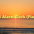 KS Alarm Clock (Pink)